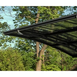 Canopia Palram | Carport Arizona Breeze 5000 - Dubbel - Antraciet - 578x495x273,5cm