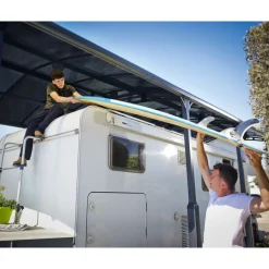 Palram | Canopia - Carport Camper Alpine - Grijs - 650x360x307cm