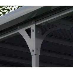 Palram - Canopia | Carport Verona - Enkel - Donkergrijs Brons - 504x299cm