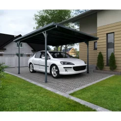 Palram - Canopia | Carport Verona - Enkel - Donkergrijs Brons - 504x299cm