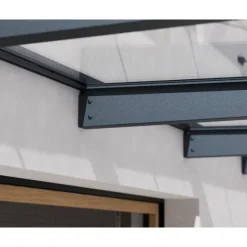 Palram | Canopia - Deur en Veranda Luifel Sophia XL - Grijs - 845x140cm