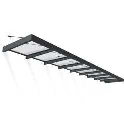 Palram | Canopia - Deur en Veranda Luifel Sophia XL - Grijs - 845x140cm