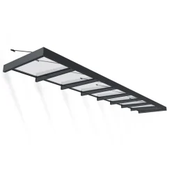 Canopia Palram | - Deur en Veranda Luifel Sophia XL - Grijs - 750x140cm