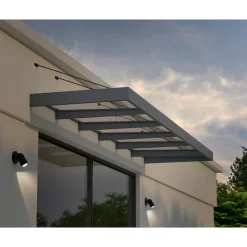 Canopia Palram | - Deur en Veranda Luifel Sophia XL - Grijs - 565x140cm