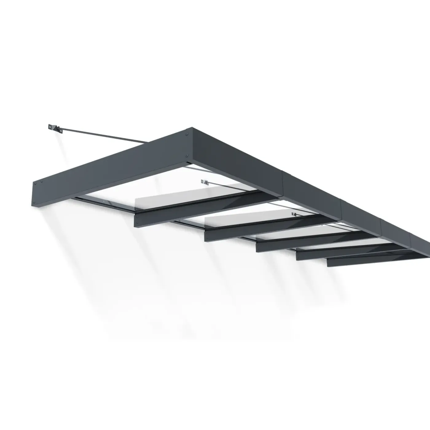 Canopia Palram | - Deur en Veranda Luifel Sophia XL - Helder 472x140x67cm