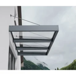 Canopia Palram | - Deur en Veranda Luifel Sophia XL - Helder 286x140x67cm