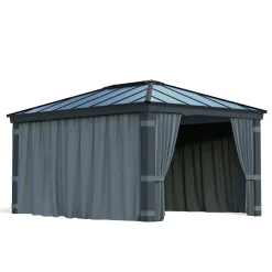 Canopia Palram- gordijnset voor tuinpaviljoen Dallas 4900 (4st)
