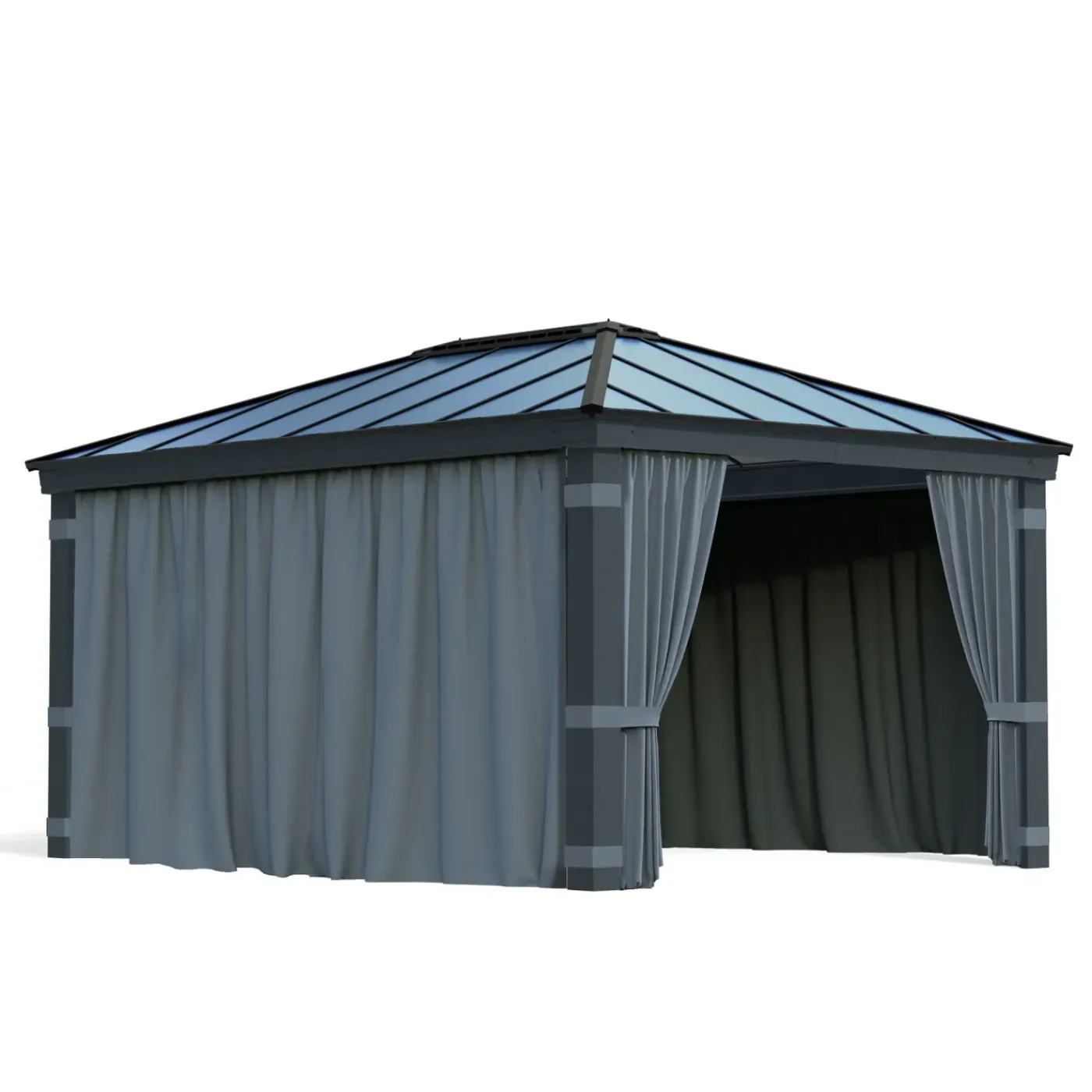 Canopia Palram- gordijnset voor tuinpaviljoen Dallas 4900 (4st)