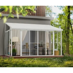 Canopia Palram - Serre, Veranda en Solarium SanRemo - Helder - Wit - 425x294cm