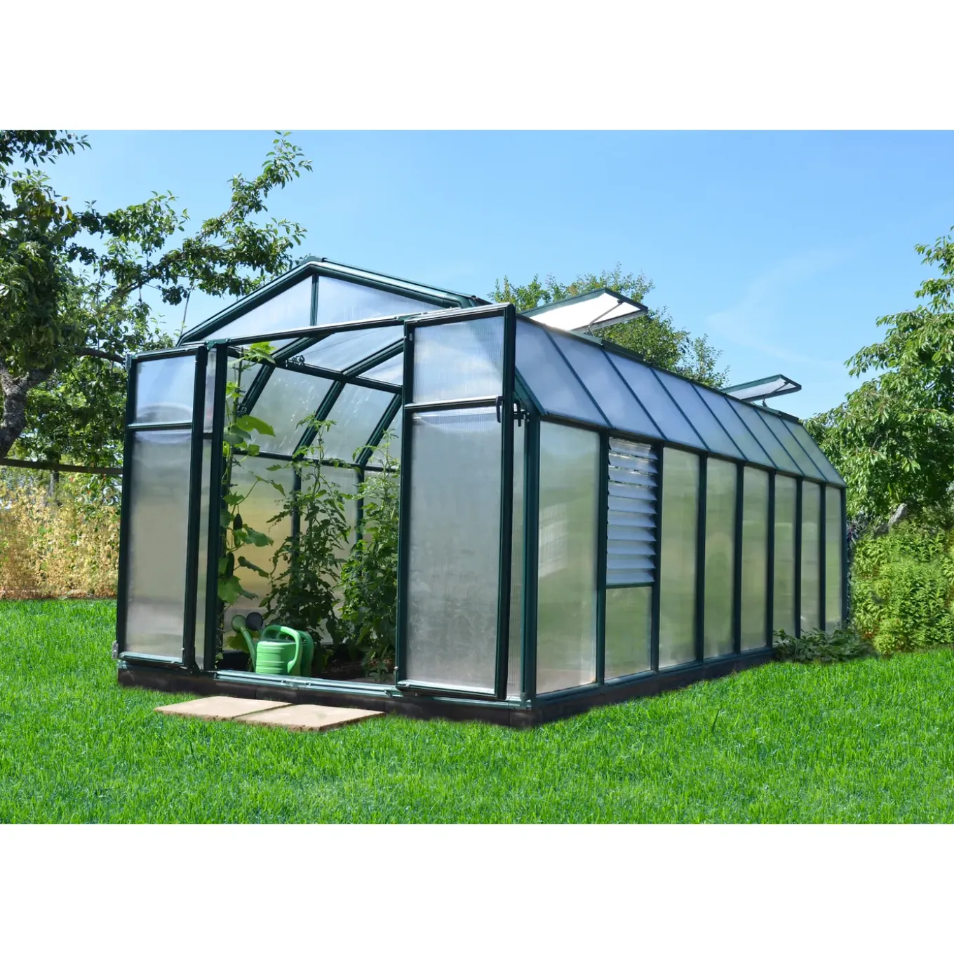 Palram-Canopia tuinkas Hobby Gardener groen 13,7m²