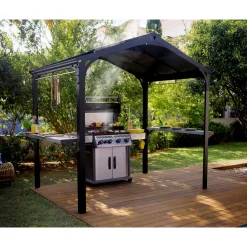 Palram | Canopia - Tuinpaviljoen Austin - Antraciet - 2x2.5m