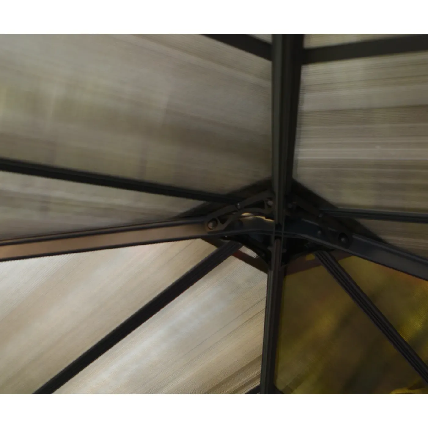 Canopia Palram | - Tuinpaviljoen Ledro - Donkergrijs/Brons - 430x296cm