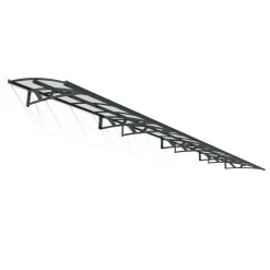 Palram | Canopia - veranda- en deurluifel Amsterdam - Grijs - 892X139cm