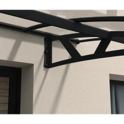 Palram | Canopia - veranda- en deurluifel Amsterdam - Grijs - 892X139cm