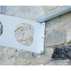 Canopia Palram | - veranda- en deurluifel Bordeaux - Helder Wit - 892X139cm
