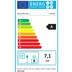 Panadero houtkachel Ambar 3V 7,1kW