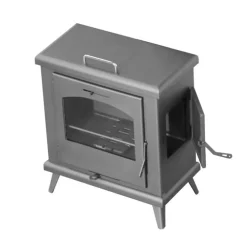 Panadero - Houtkachel C3 Four Plus - 8 Kw - Rendement 82% - Afmetingen 77 X 66 X 36 Cm