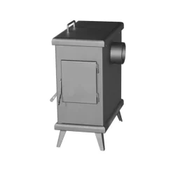 Panadero - Houtkachel C3 Four Plus - 8 Kw - Rendement 82% - Afmetingen 77 X 66 X 36 Cm
