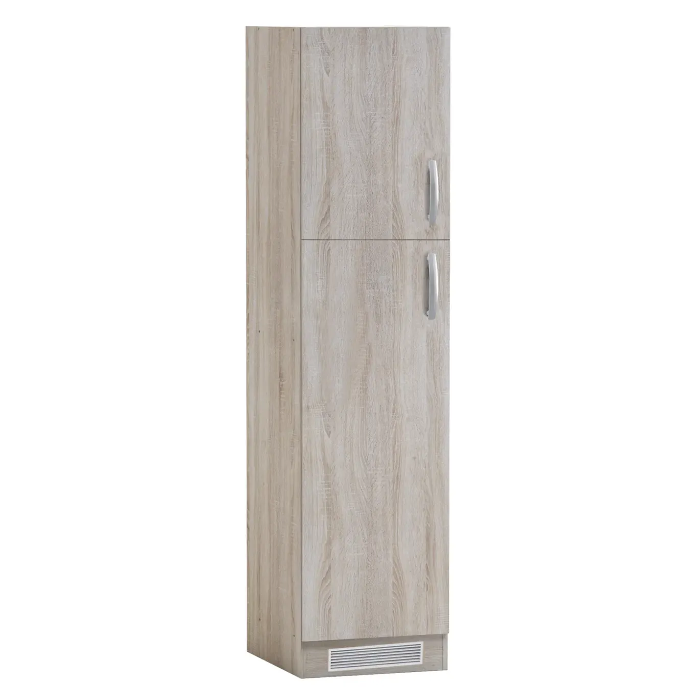 Paprika kolomkast 60cm geborsteld eik melamine