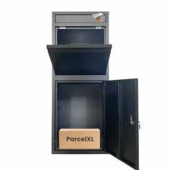 ParcelXL ® - Pakketbrievenbus - Pakketbox - Vrijstaand - Brievenbus Hangend - Antraciet - XXL - Post