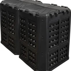 Patrol Compostbak 2x 360 L - 2 Stuks - Compostvat - Zwart