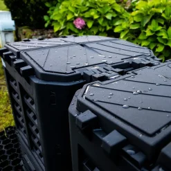 Patrol Compostbak 2x 360 L - 2 Stuks - Compostvat - Zwart