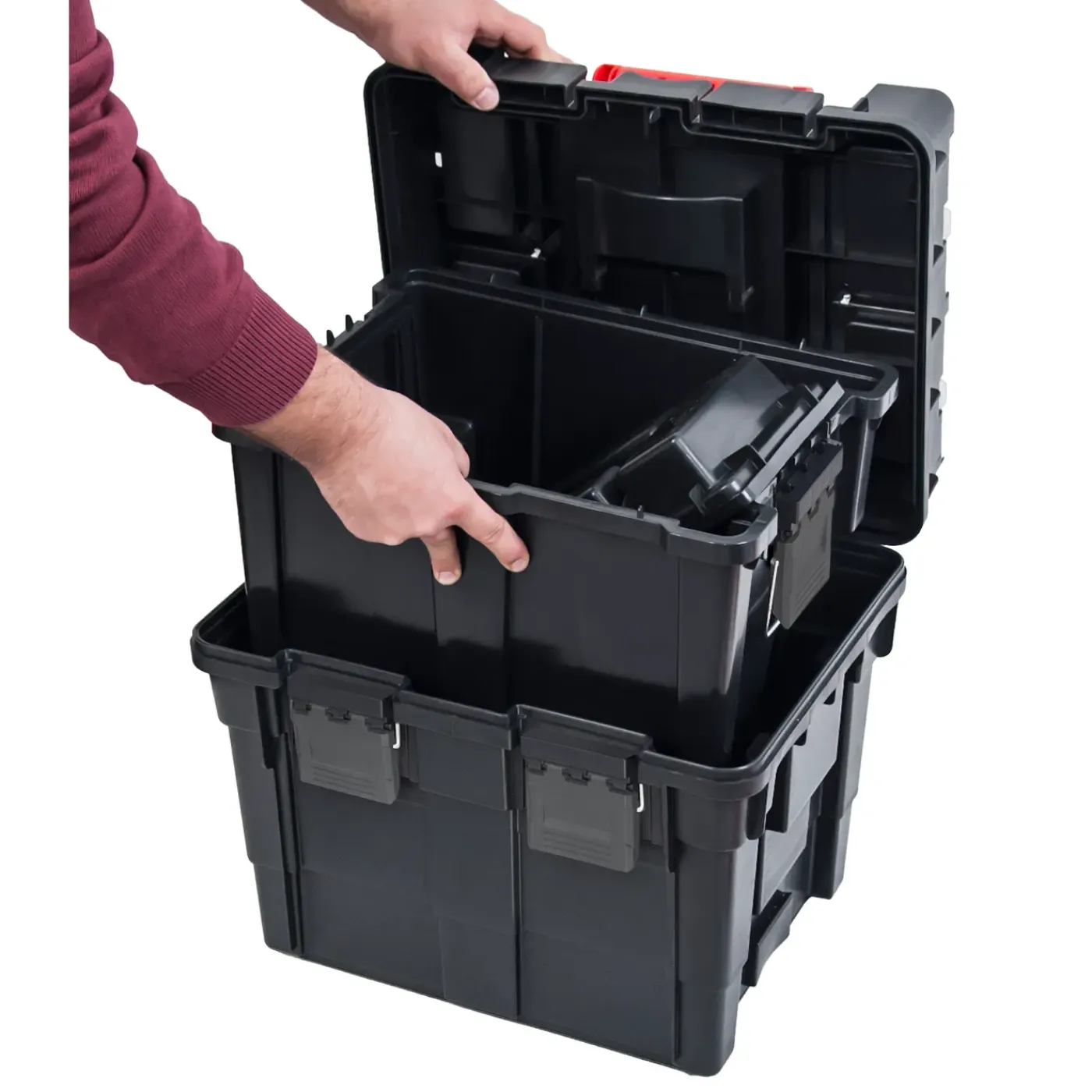 Patrol gereedschapskoffer op wielen HD Compact Logic