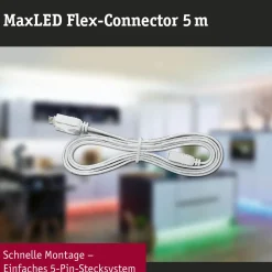 Paulmann Flex-Connector MaxLED wit kunststof 1m