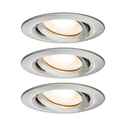 Paulmann inbouwspot LED Nova kantelbaar ijzer 3x7W