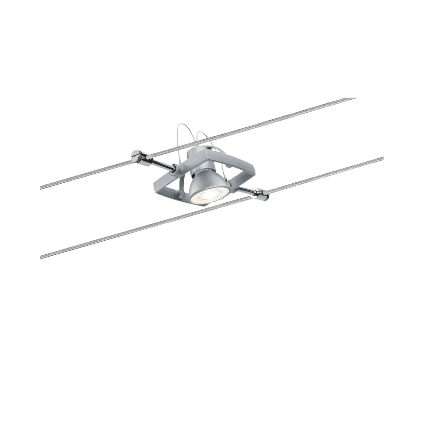 Paulmann kabelsysteem set Mac II mat chroom GU5,3