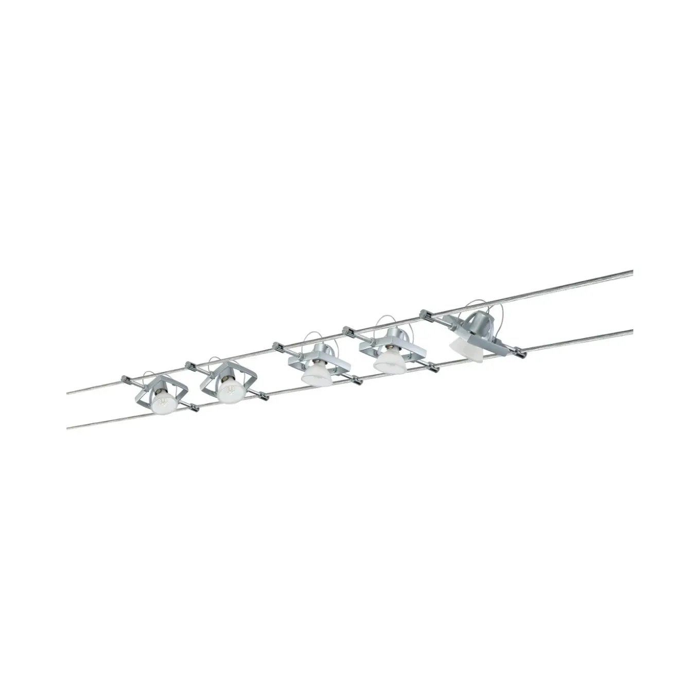 Paulmann kabelsysteem set Mac II mat chroom GU5,3