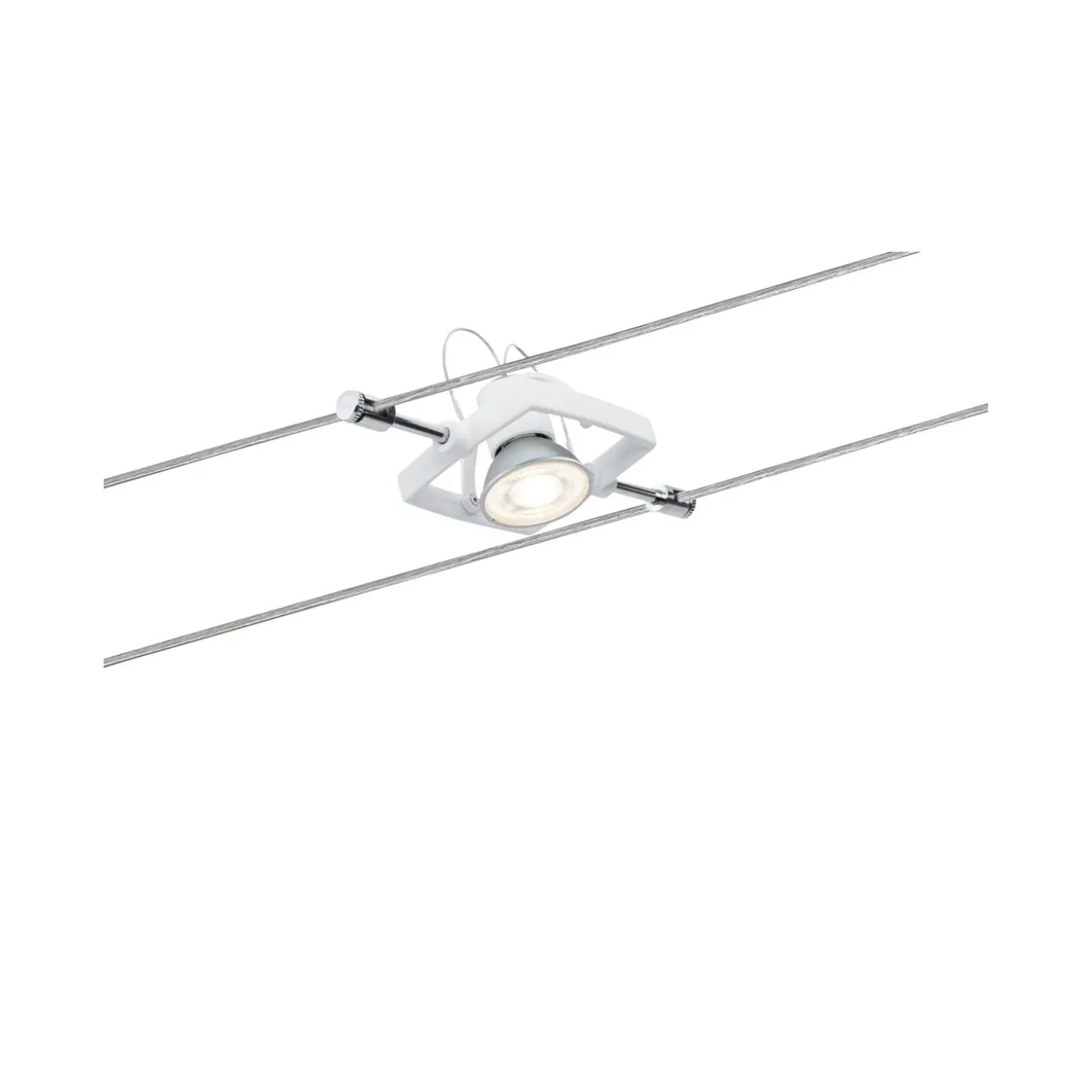 Paulmann Kabelsysteem Set Mac II - Wit - GU5.3 - Metaal - max. 5x10W