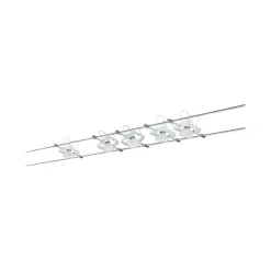 Paulmann Kabelsysteem Set Mac II - Wit - GU5.3 - Metaal - max. 5x10W