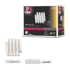 Paulmann ledstrip MaxLED 1000 1,5m basisset warmwit gecoat 20W