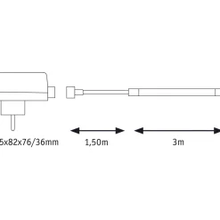 Paulmann Outdoor ledstrip SimpLED 3m wit 12W