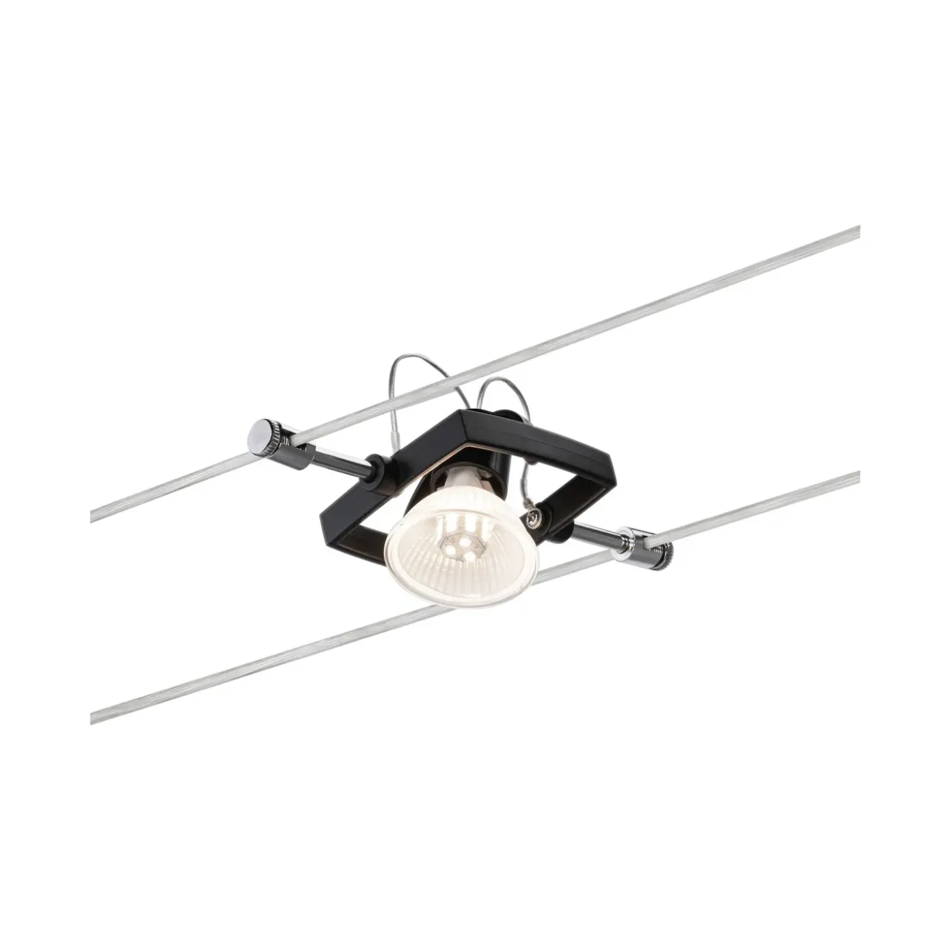 Paulmann railsysteem spot Mac II zwart mat metaal kunststof GU5,3 10W