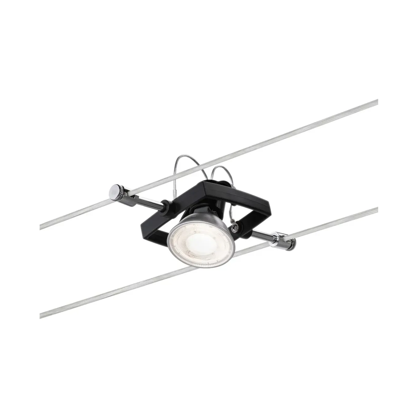 Paulmann railsysteem spot Mac II zwart mat metaal kunststof GU5,3 10W