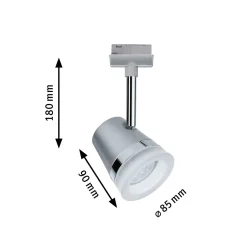 Paulmann spot URail Cone chroom 10W