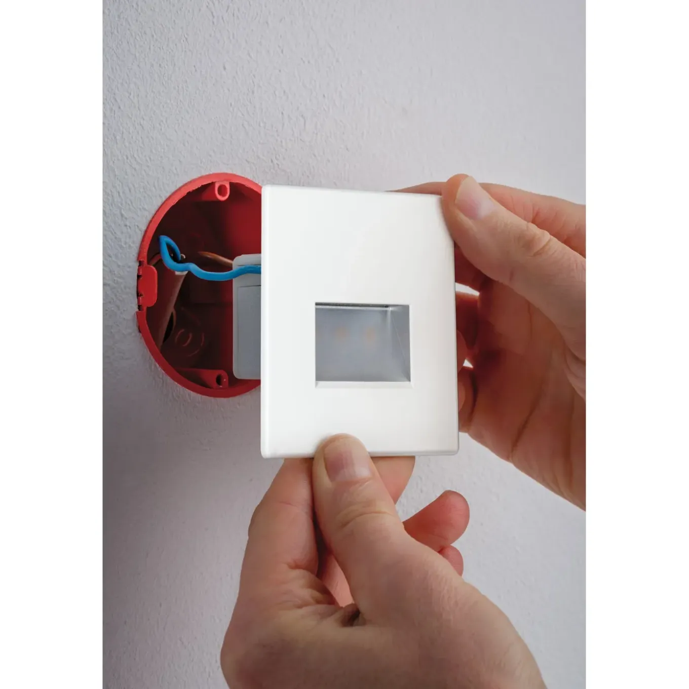 Paulmann traplamp Edge Quadro mat wit 1,2W