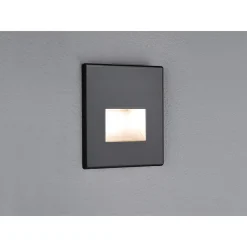 Paulmann traplamp Edge Quadro matzwart 1,2W