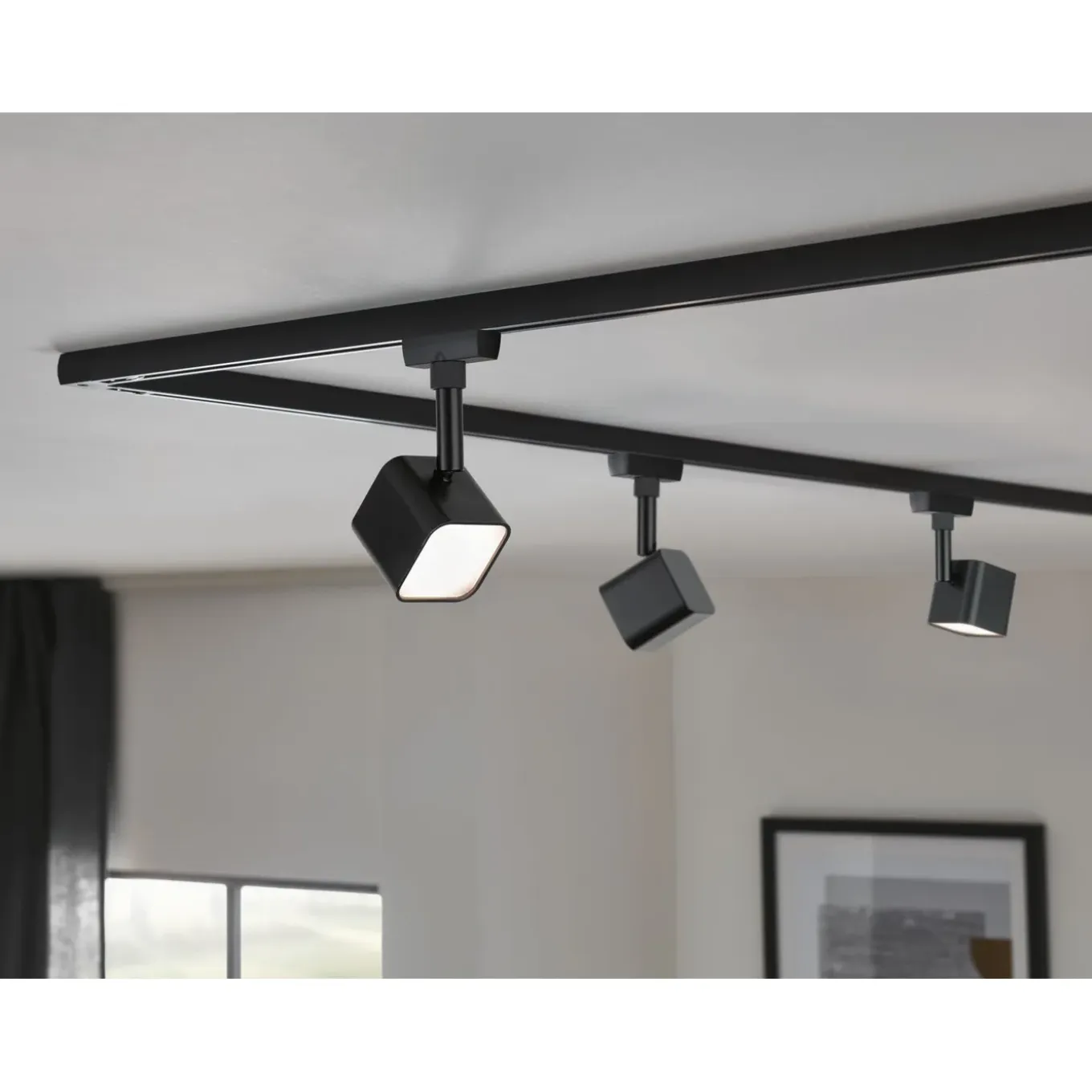 Paulmann URail Railspot Muri - Mat Zwart - Warm Wit - 4W