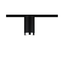 Paulmann URail Railspot Tube - Mat Zwart Chroom - GU10
