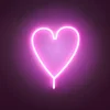 Paul Neuhaus Neon Lamp Hart - Roze - 9W - 29x38cm