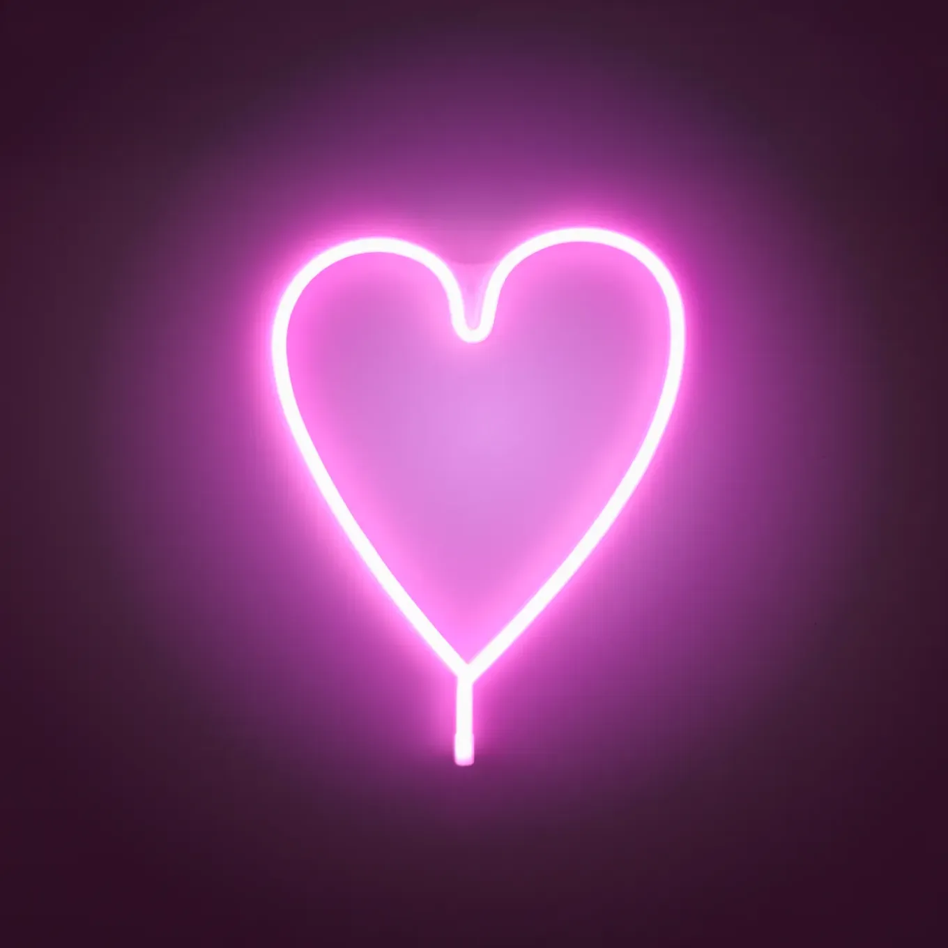 Paul Neuhaus Neon Lamp Hart - Roze - 9W - 29x38cm