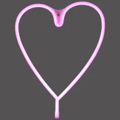 Paul Neuhaus Neon Lamp Hart - Roze - 9W - 29x38cm