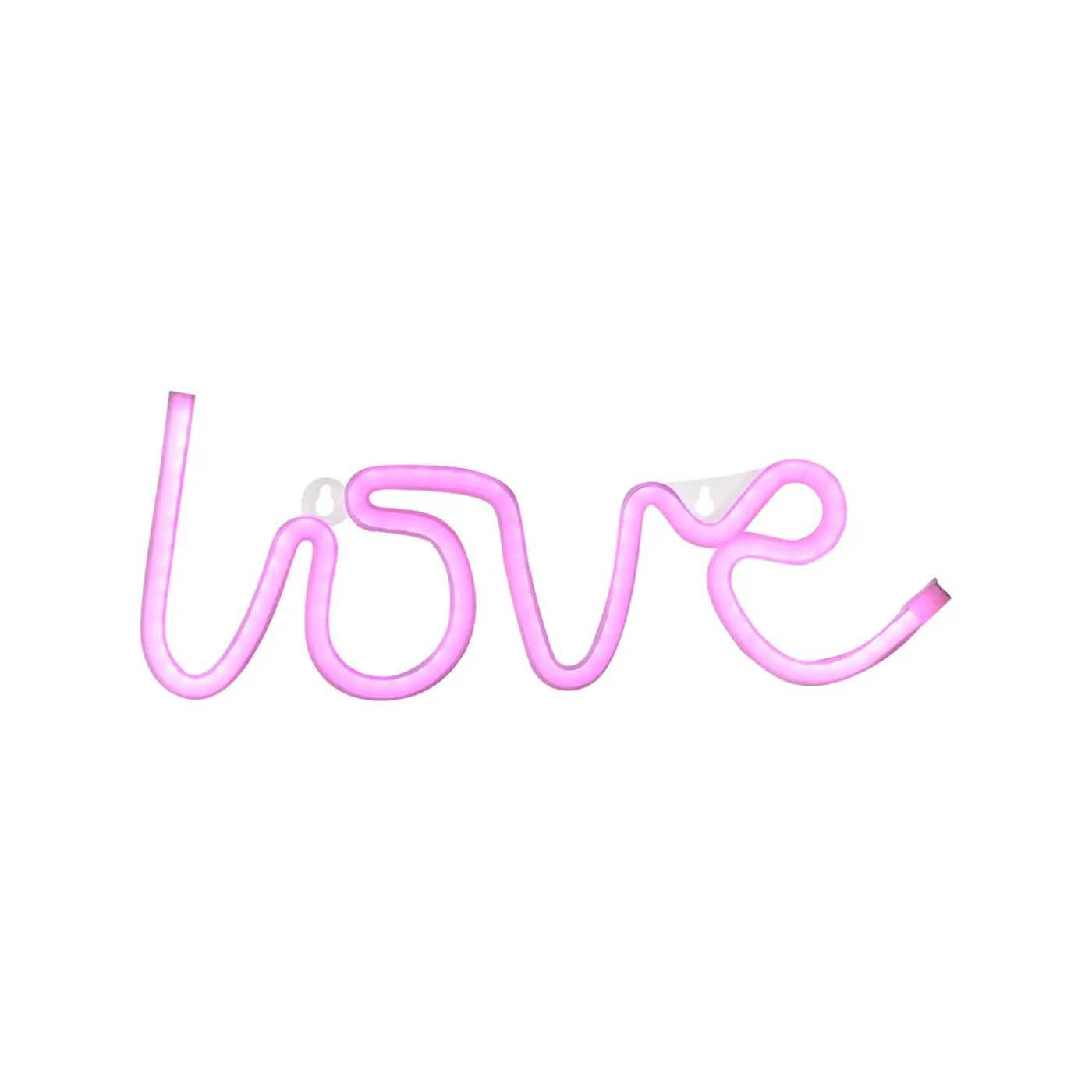 Paul Neuhaus Neon Lamp Neon Love - Roze - 6,5W - 34,3x12,5cm