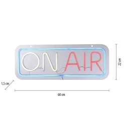 Paul Neuhaus Neon Lamp On Air - Meerkleurig - 10W - 60x22cm