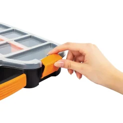 Perel Assortimentsdoos Leeg, Organizer, Sorteerdoos Voor Schroeven, 420 Mm X 305 Mm X 61 Mm