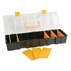 Perel Assortimentsdoos, Max. 9 Compartimenten, 8 Tussenschotten, 460 Mm X 160 Mm X 90 Mm