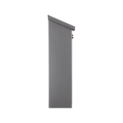 Perel Brievenbus Rio, wand- en paalmontage, 10 x 27 x 39.5 cm, Grijs